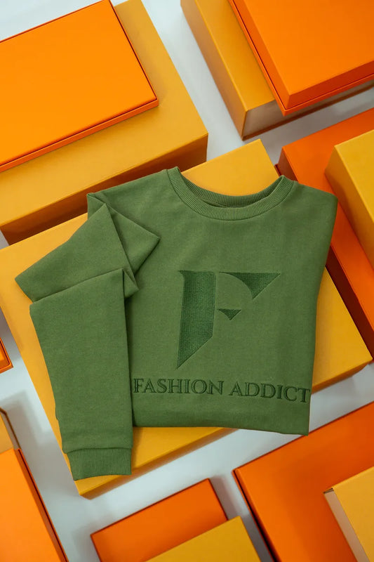 fashion addict Camo Pullover Sweater