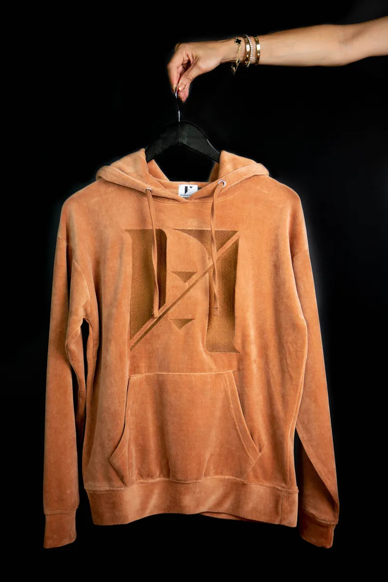 Fashion Addict Velour Hoodie